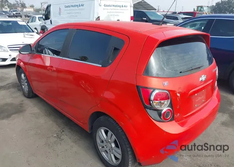 2012 Chevrolet Sonic 2Lt из США, поврежденный, VIN 1G1JC6SH7C4200803